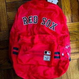 - NWT Hershel packable Red Sox backpack